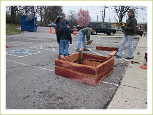 Finishing touches on the 17 beds for West End IB World School.