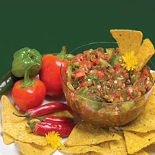 Yum! Tasty, fresh salsa ... and you grew it yourself!