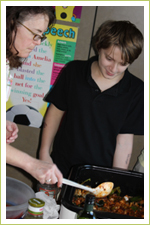 West End IB World School Garden Club entered the Chili Cook Off contest