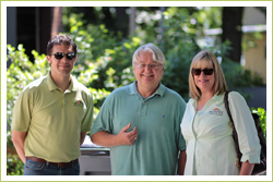 Pictures (l to r) Seth Reed, Gregory Pierceall, Carolyn Dixon